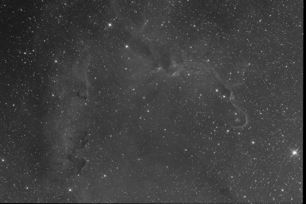 IC1396 Elephants Trunk Nebula - Sii6nm