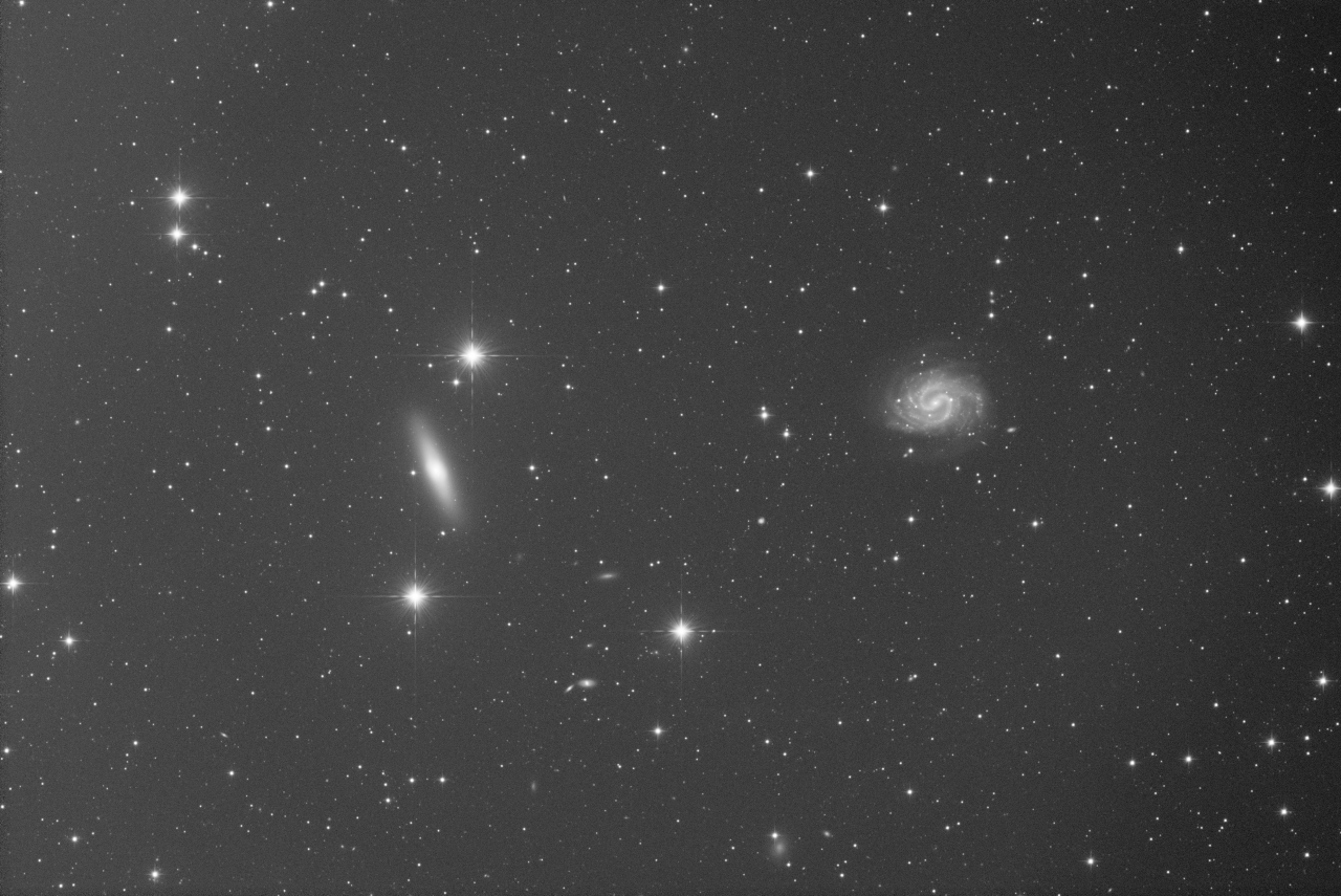 NGC 4535 and NGC 4560 - R