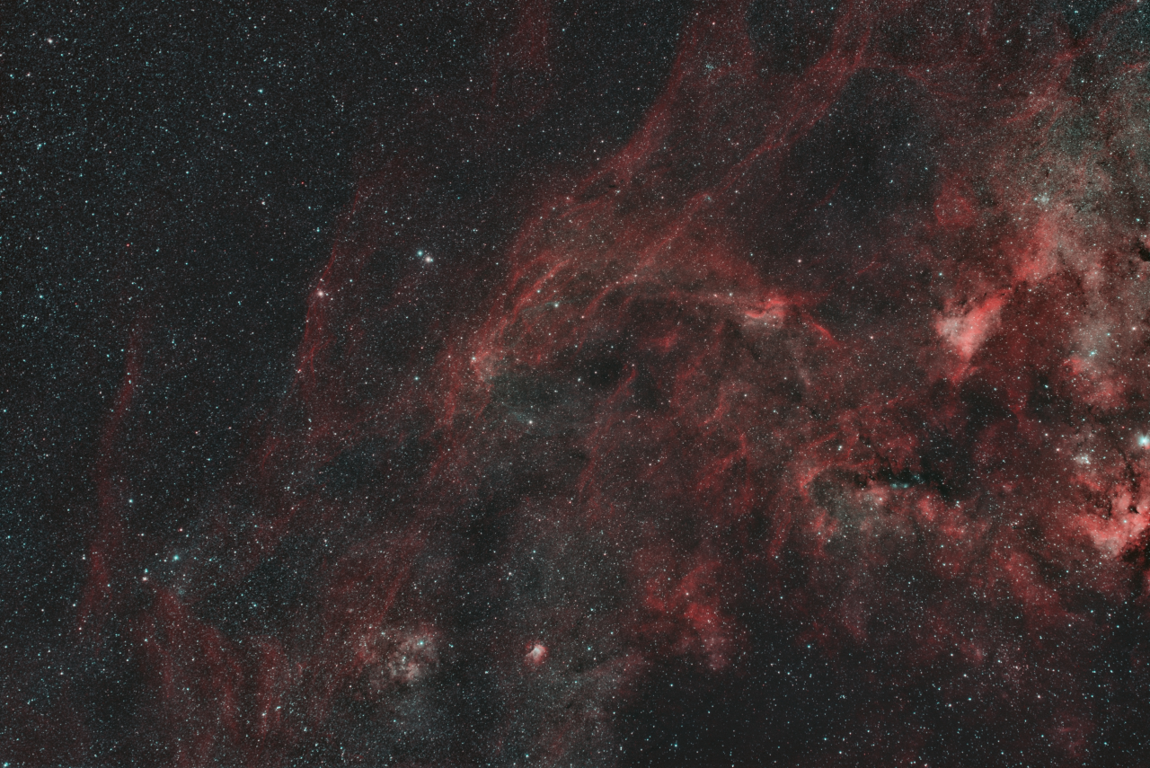 Cygnus on HD193701 HOO Add SOO Ha 127x180s Oiii 173x180s Sii 92x180s MSGR Solved BN PCC GHS MTContours NR ScreeningOfStarless DBE DSE BalanceHist jpg