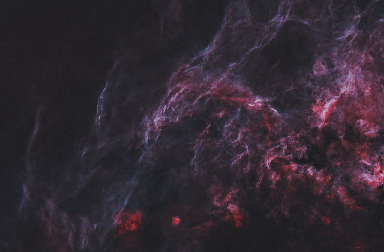 Cygnus on HD193701 HSS RedSubtractedContinuum Starless Ha 127x180s Sii3 160x180s GHS jpg