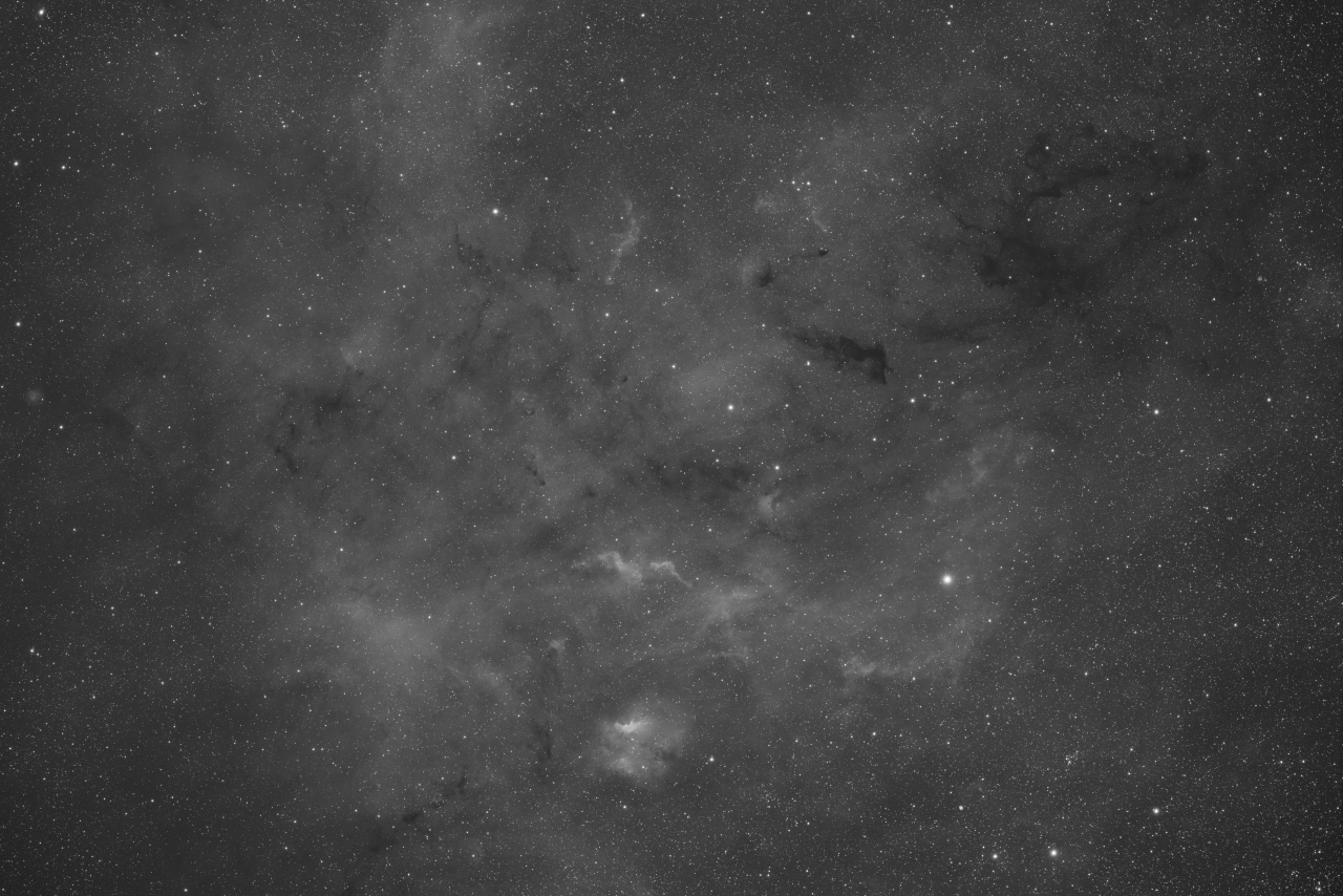 Cepheus Region with Barnard 169-174 - Ha3nm