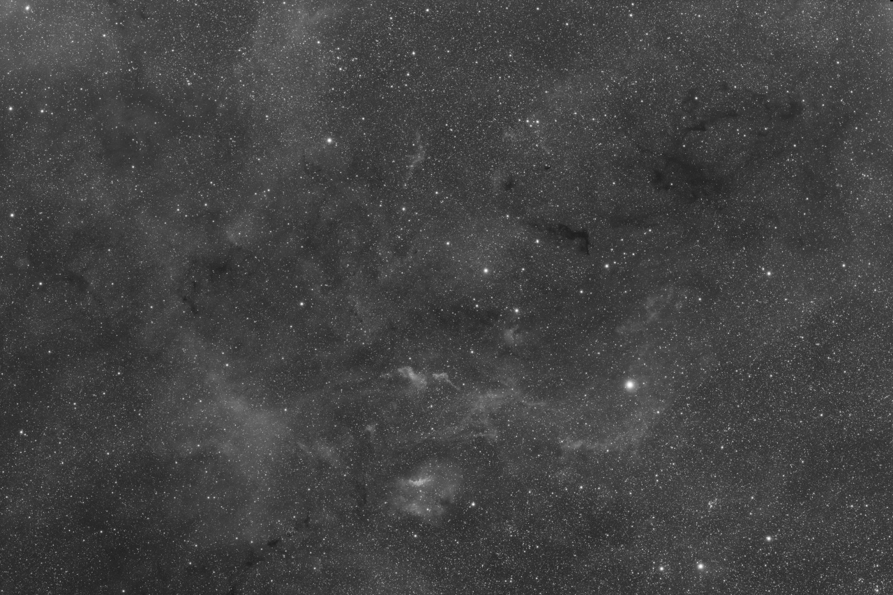 Cepheus Region with Barnard 169-174 - Sii25nm