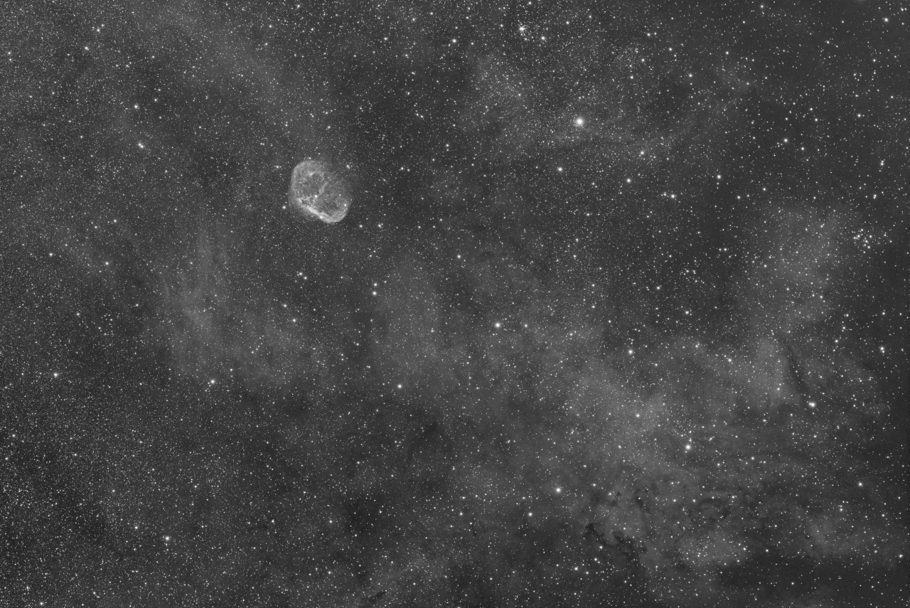 Crescent and sh2-108 - Oiii6nm