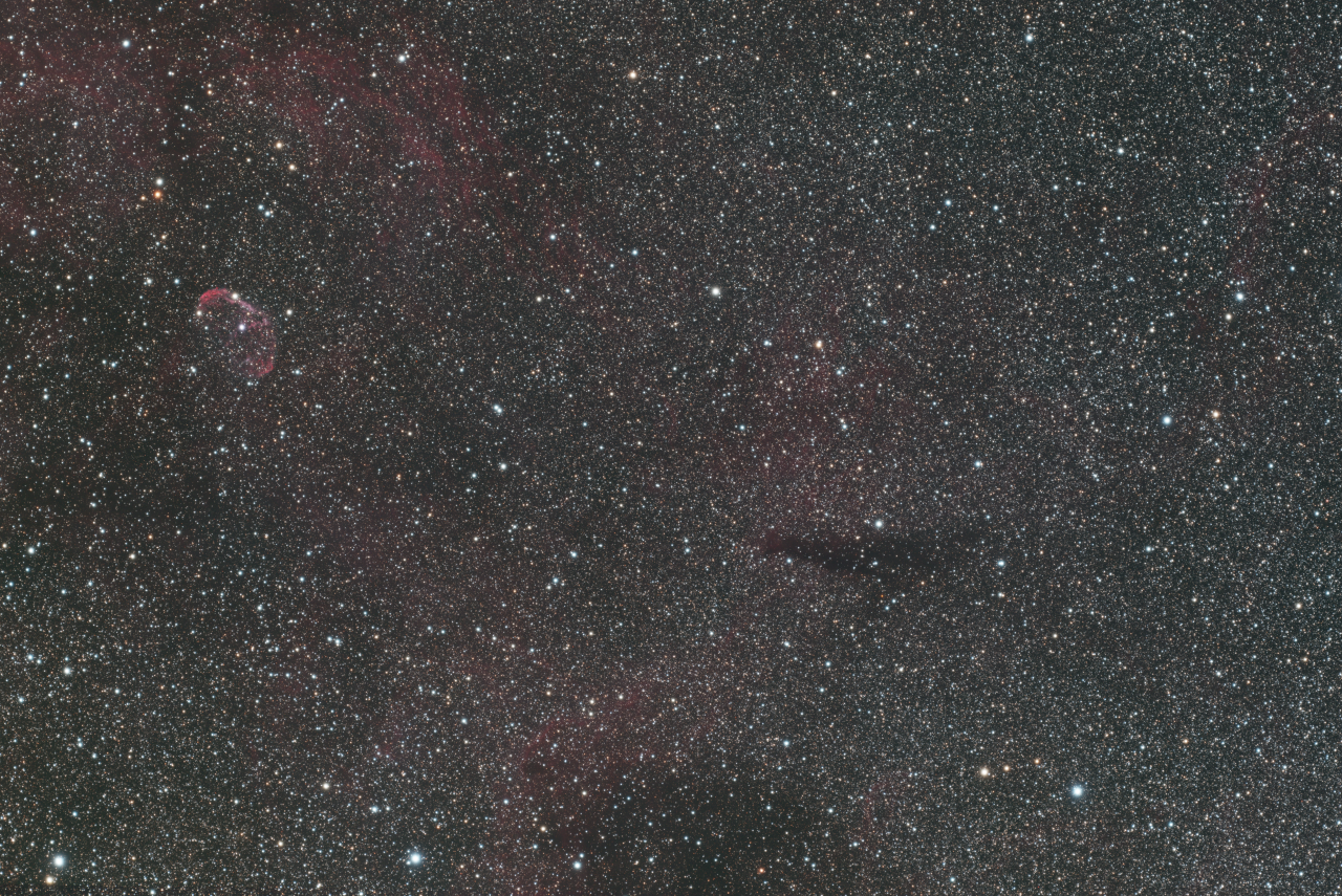 Cygnus - wr134 to Tulip North 1 R 31x180s G 25x180s B 29x180s SCC jpg