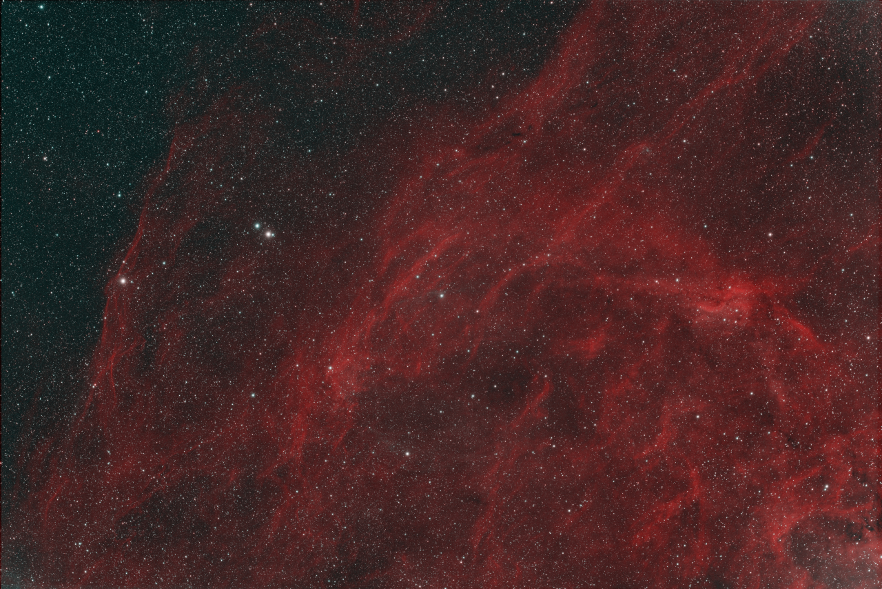 Cygnus on HD192985 HOO Ha6nmMaxFR 46x360s Oiii6nm 23x360s SCC HT ACDNR Curves jpg