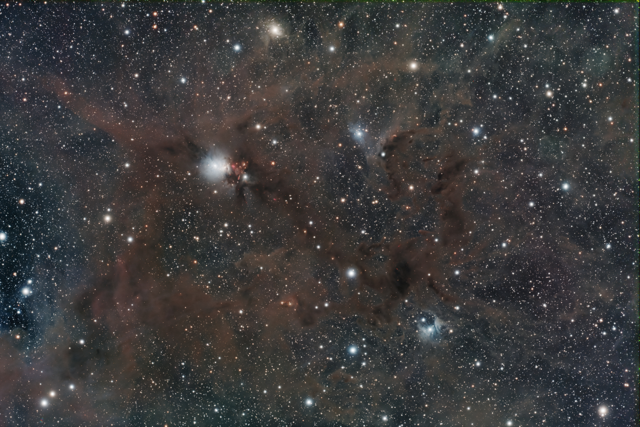 NGC 1333 Region LRGB L 149x180s R 34x180sG 51x180s B 74x180s SCC DeepSNRColor GHS LRGBCombo jpg