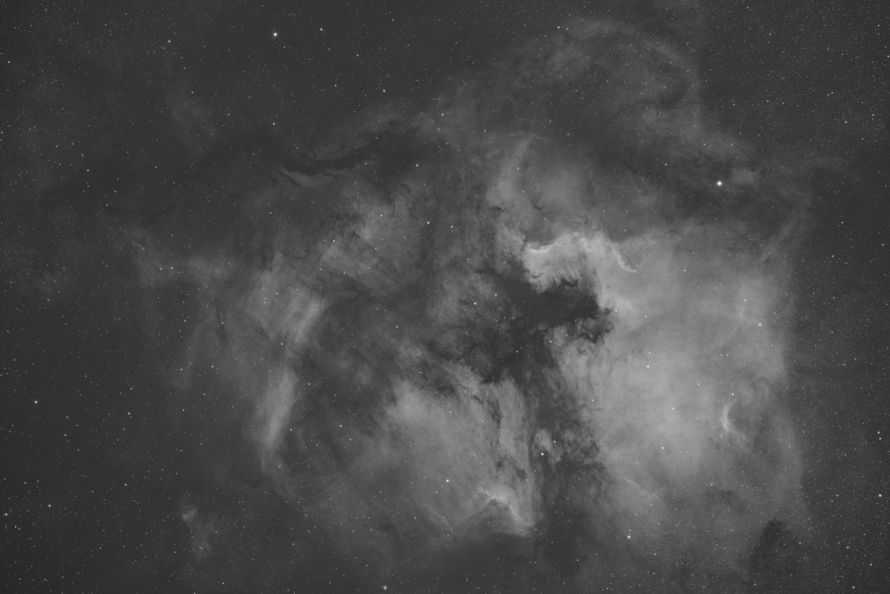 NGC 7000 Region Take 2 - Ha3nm