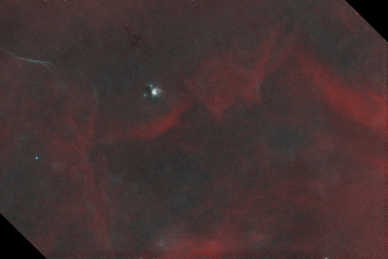 NGC7129 Region Take 2 HOO 135mm BHS_Ha 19x360s Oiii5nm 18x720s Oiii6nm 32x360s ESD StarX HT jpg