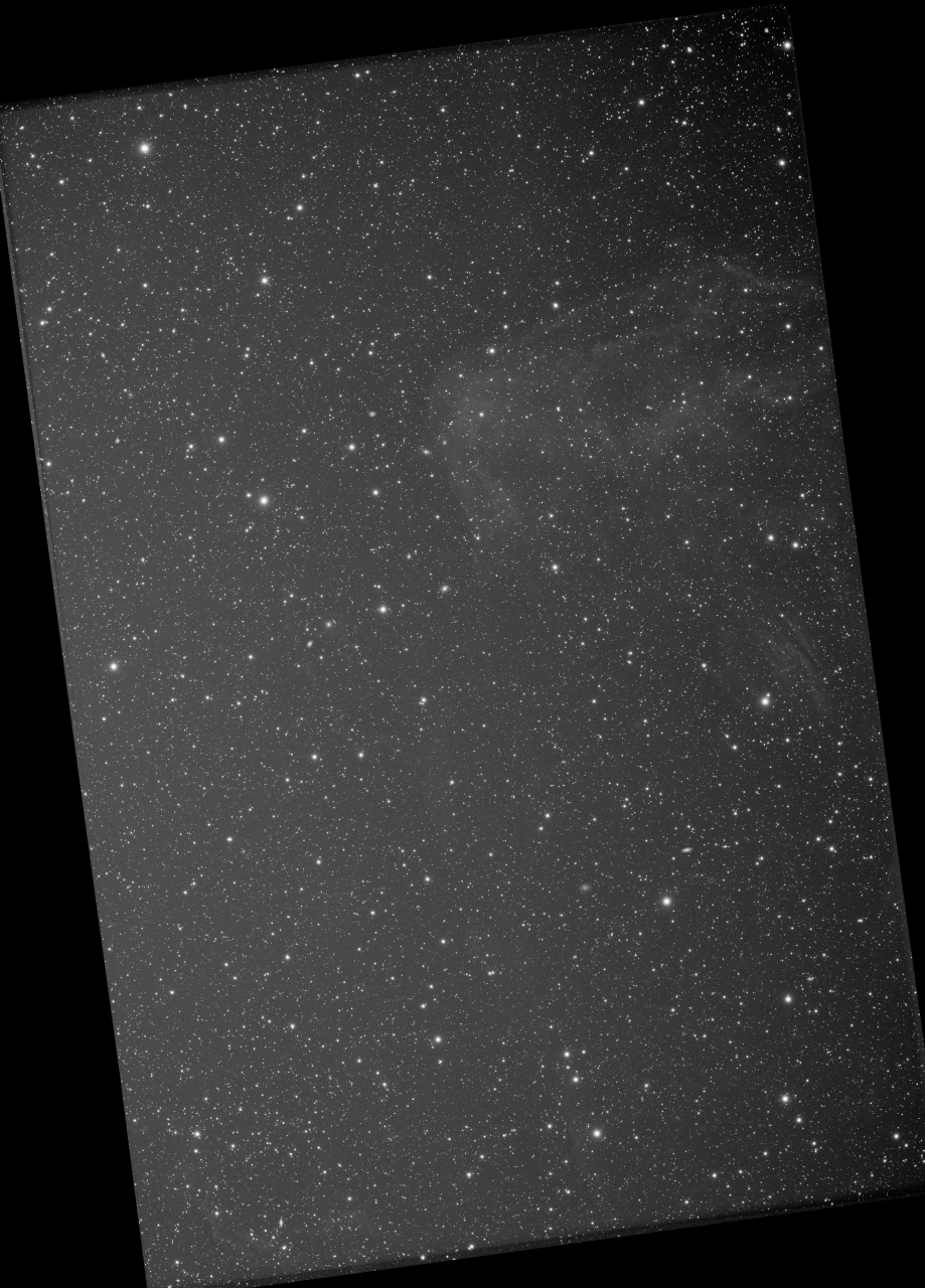 Volcano Nebula and M81 M82 Panel 1 - R