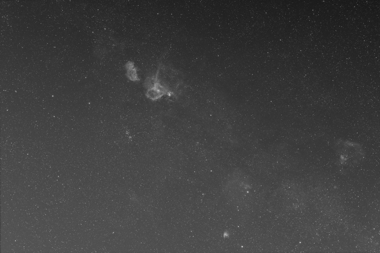 Cassiopeia on HR561 - Ha