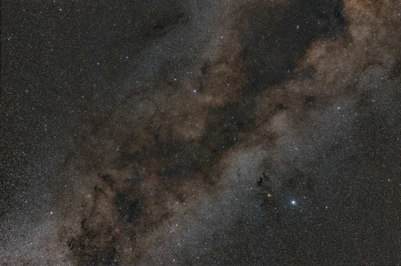 Large Dark Nebula Complex in Aquila 40mm OSC D1 130x180s DBE BN PCC Draft1 jpg