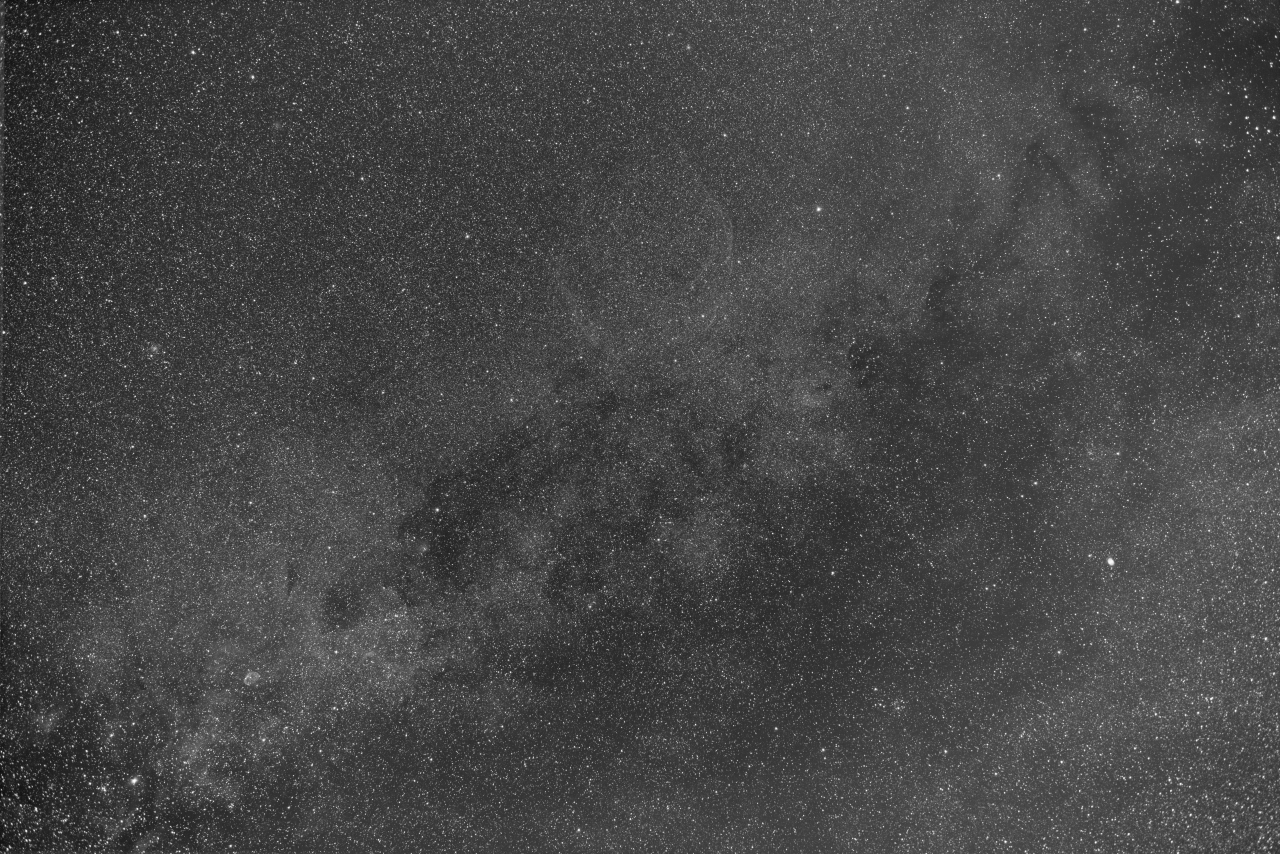 Cygnus to Vulpecula - Oiii6nm