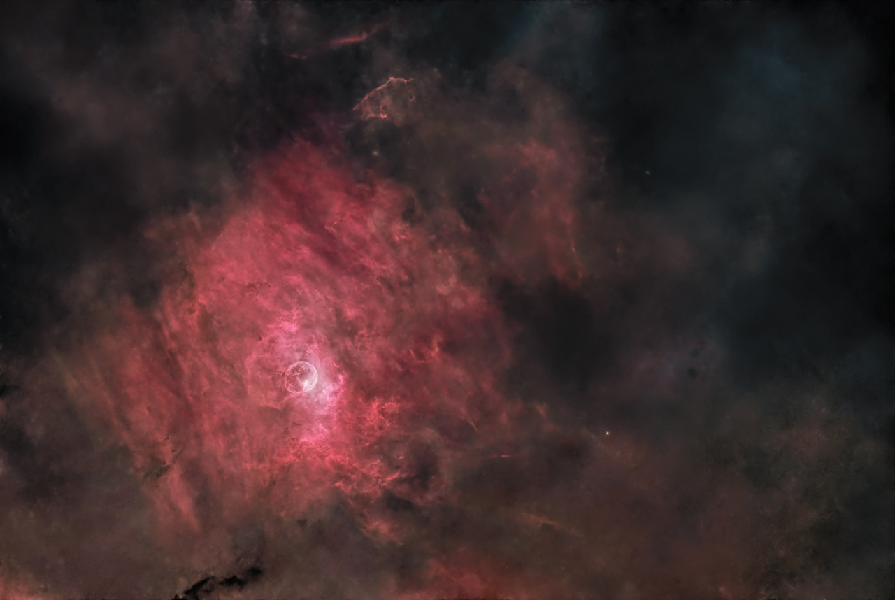 Bubble Nebula LRGB L 112x180s R 36x180s G 24x180s B 28x180s SCC DeepSNR GHS StarX LHE ReAddStars Cleanup2 Starless jpg