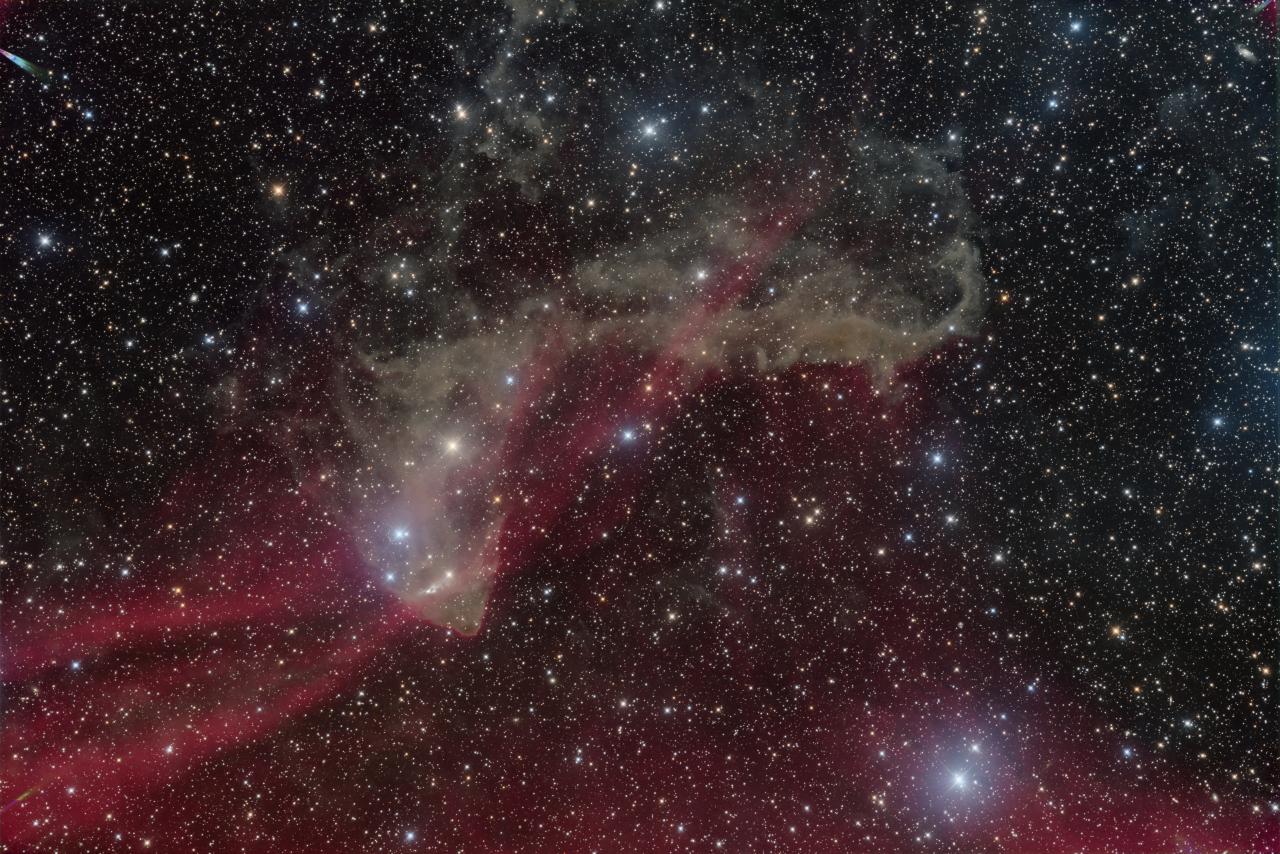 LBN 437 - Gecko Nebula HaRGB Ha 56x360s R 107x180s G 106x180s B 102x180s SCC QuickEdit ReAddStars jpg
