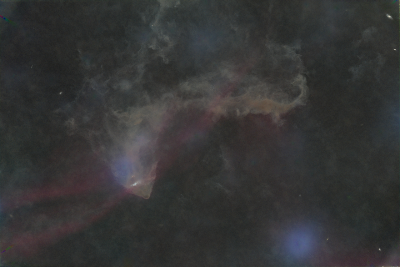LBN 437 - Gecko Nebula LRGB L 128x180s R 80x180s G 82x180s B 78x180s STFOnly Starless jpg