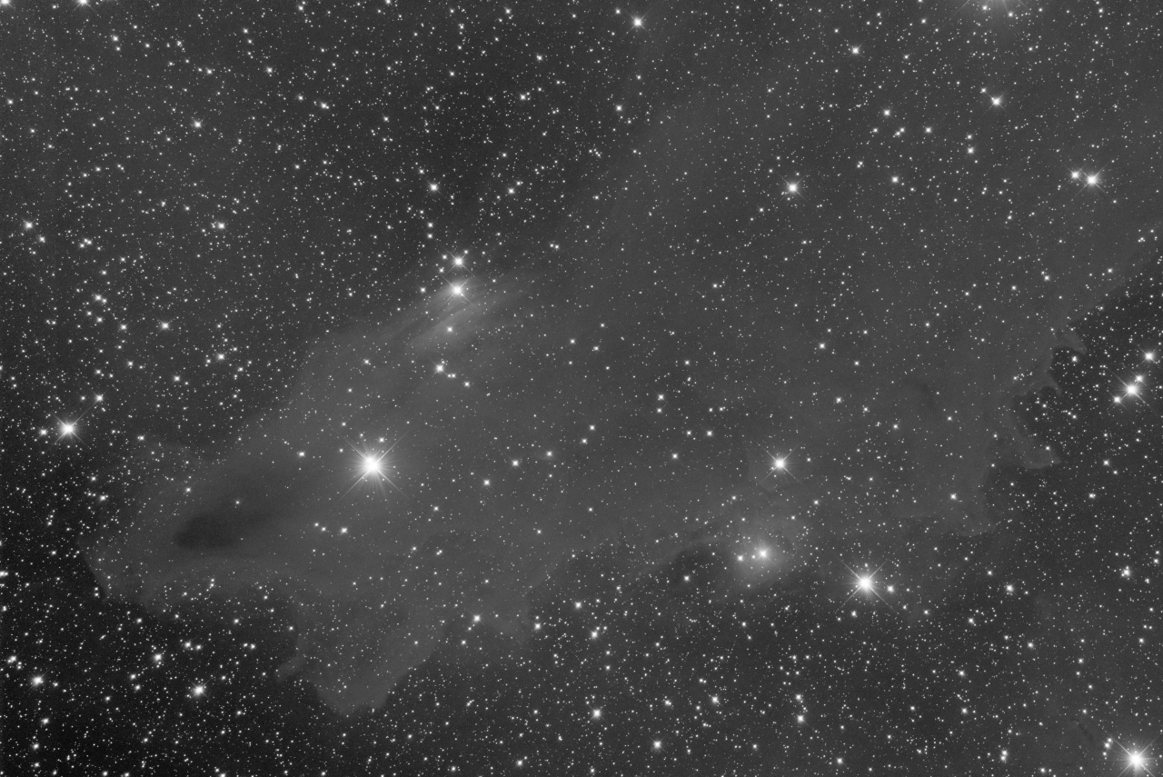 LDN 1235 - Dark Shark Nebula Take 2 - L