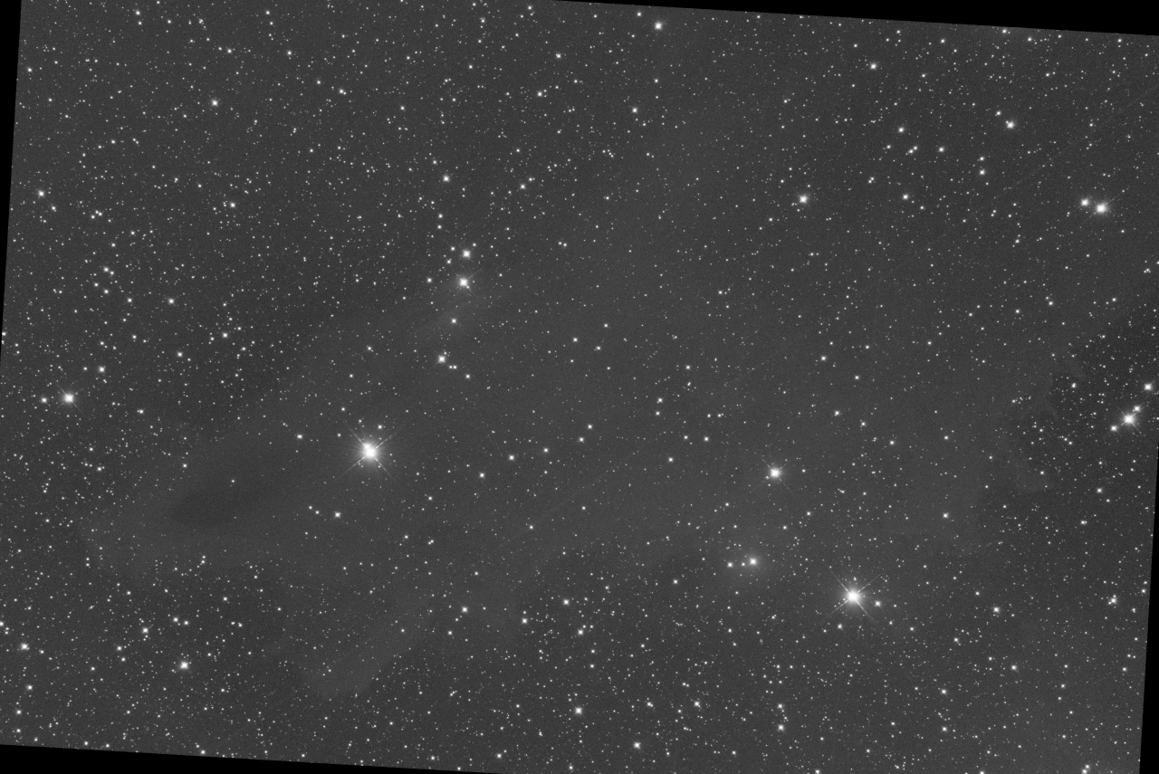LDN 1235 - Dark Shark Nebula Take 2 - R