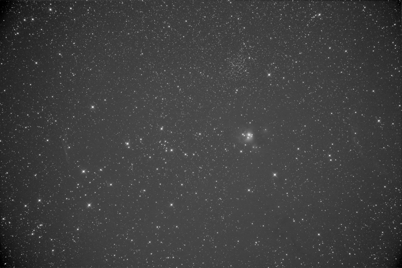 NGC7129 NGC7142 Take 2b - Oiii3nm